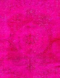 Pink  Persia Persian Vintage Carpet  275 x 160 cm