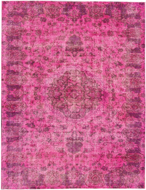 Rosa Türkei Vintage Teppich 270 x 170 cm