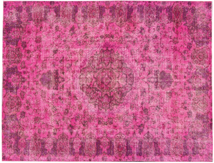 Rosa Turco Tappeto vintage 270 x 170 cm
