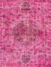 Rosa Turco Tappeto vintage 270 x 170 cm - view 4