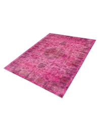 Rosa Turco Tappeto vintage 270 x 170 cm - view 1
