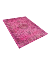 Rosa Turco Tappeto vintage 270 x 170 cm - view 3