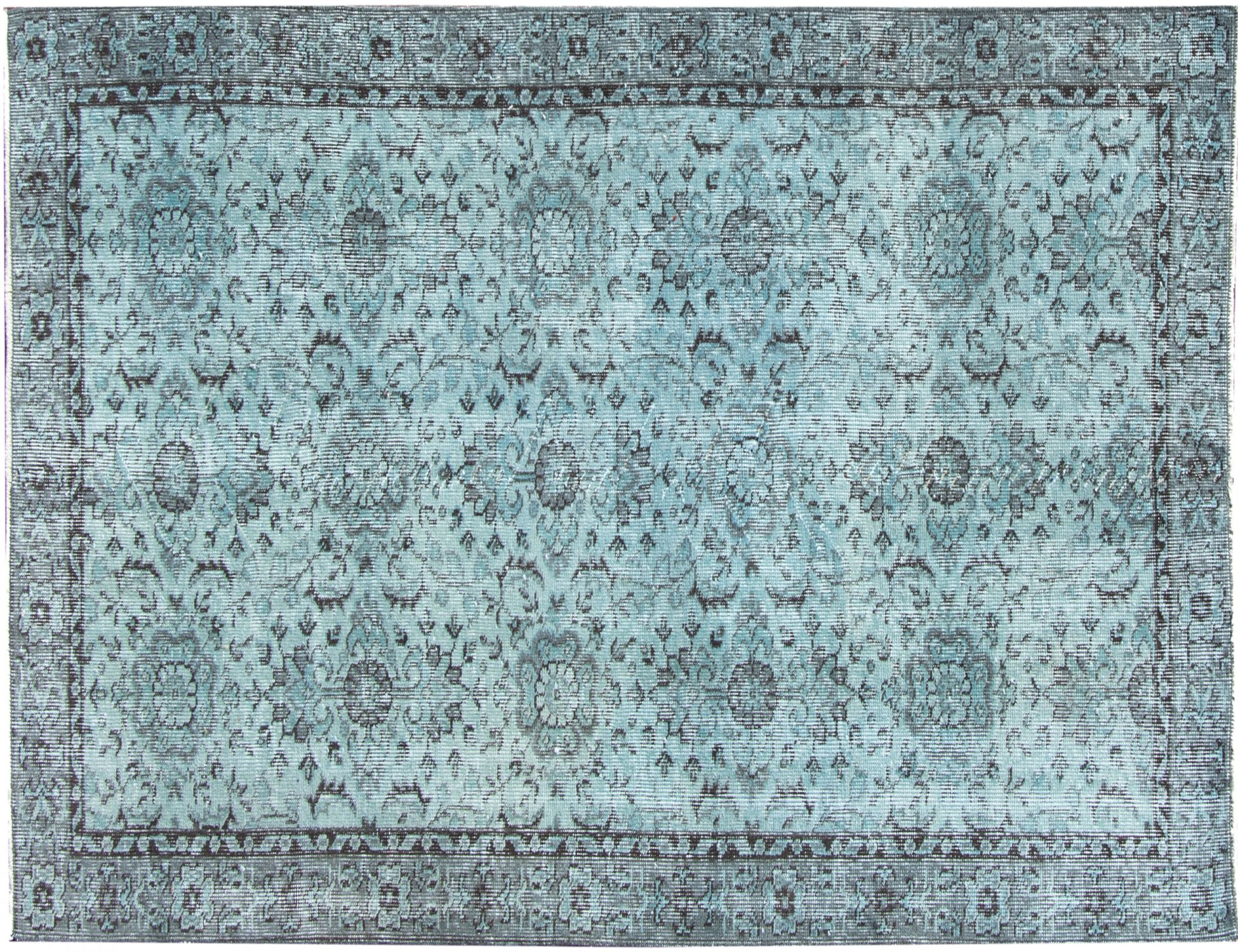 Vintagetæppe  blå <br/>205 x 110 cm