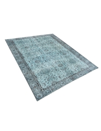 Blå Tyrkia vintage teppe 205 x 110 cm - view 3