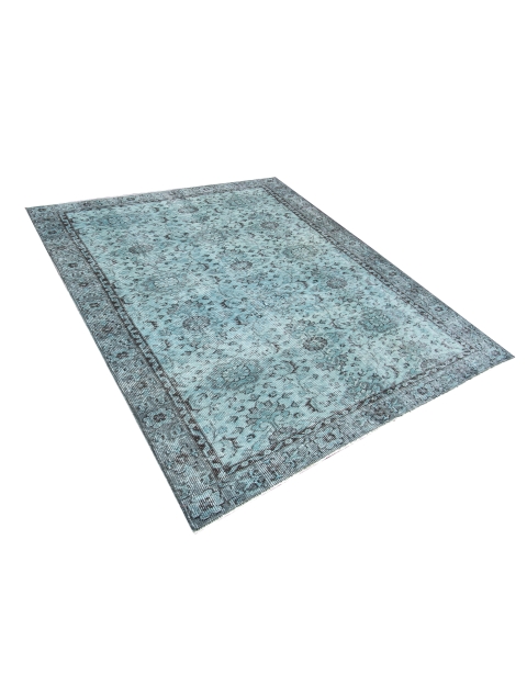 Blå Tyrkia vintage teppe 205 x 110 cm - view 3
