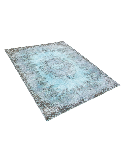 Blå Tyrkia vintage teppe 205 x 105 cm - view 3