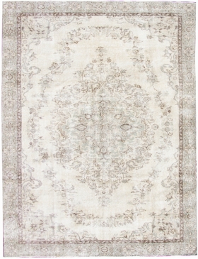 Beige Tyrkiet Vintagetæppe 291 x 175 cm