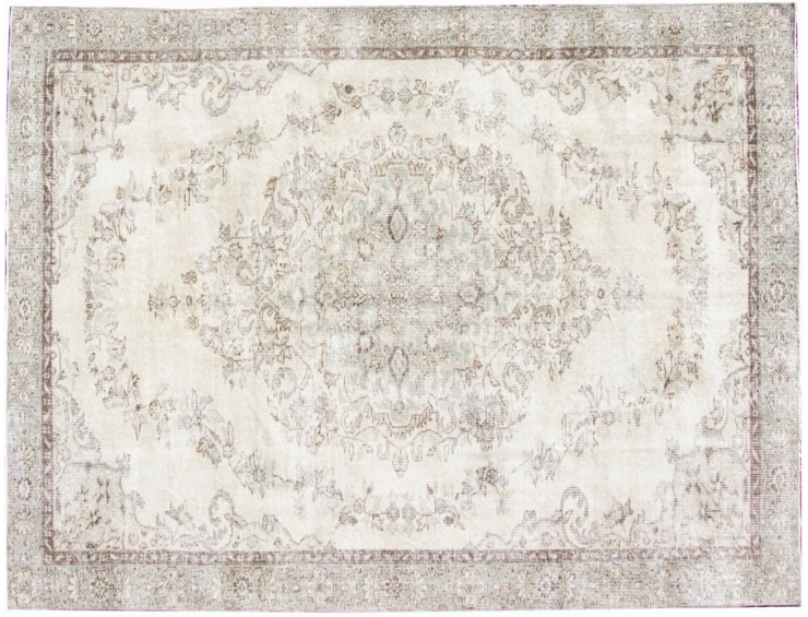 Beige Turquía Alfombra vintage 291 x 175 cm