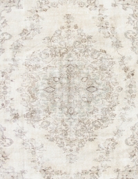 Beige Turquía Alfombra vintage 291 x 175 cm - view 4