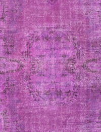 Púrpura Turquía Alfombra vintage 284 x 175 cm - view 4