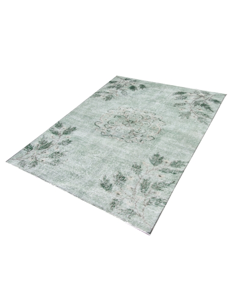 Grønn Tyrkia vintage teppe 200 x 110 cm - view 1