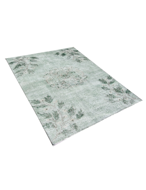 Grønn Tyrkia vintage teppe 200 x 110 cm - view 3