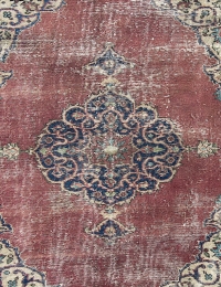 Beige Turkey Vintage Carpet 210 x 108 cm - view 4