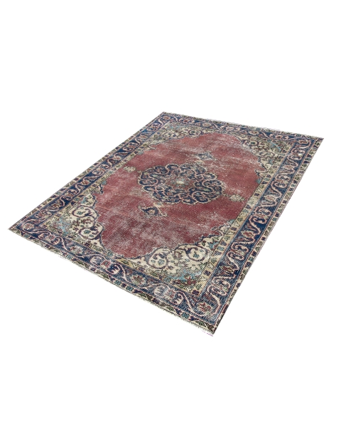 Beige Türkei Vintage Teppich 210 x 108 cm - view 1
