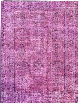 Violet Turc Tapis vintage 200 x 110 cm