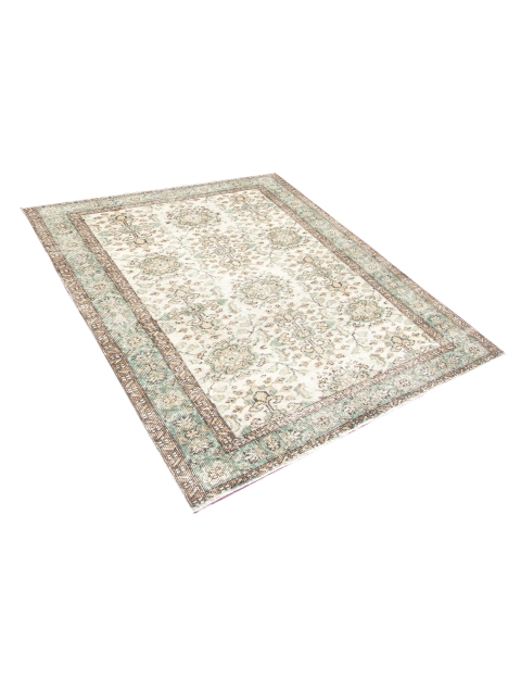 Beige Turc Tapis vintage 208 x 117 cm - view 4