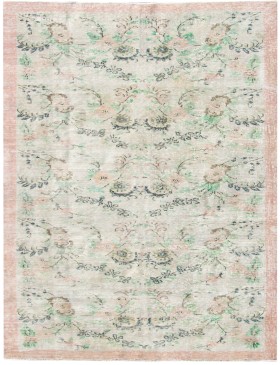 Beige Turkiet vintage matta  287 x 178 cm