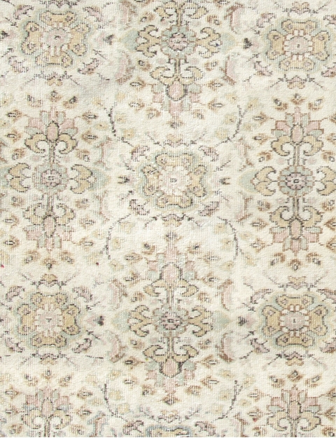 Beige Turc Tapis vintage 213 x 115 cm - view 4