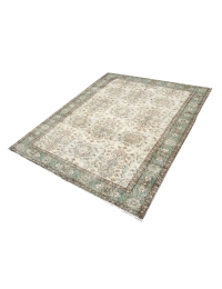 Beige Turc Tapis vintage 213 x 115 cm - view 1