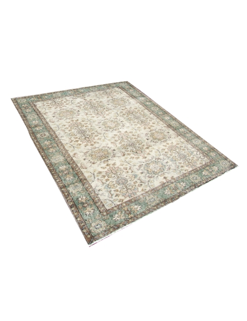 Beige Turc Tapis vintage 213 x 115 cm - view 3