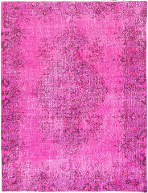 Rosa Türkei Vintage Teppich 205 x 110 cm