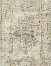Green Turkey Vintage Carpet 225 x 115 cm - view 4