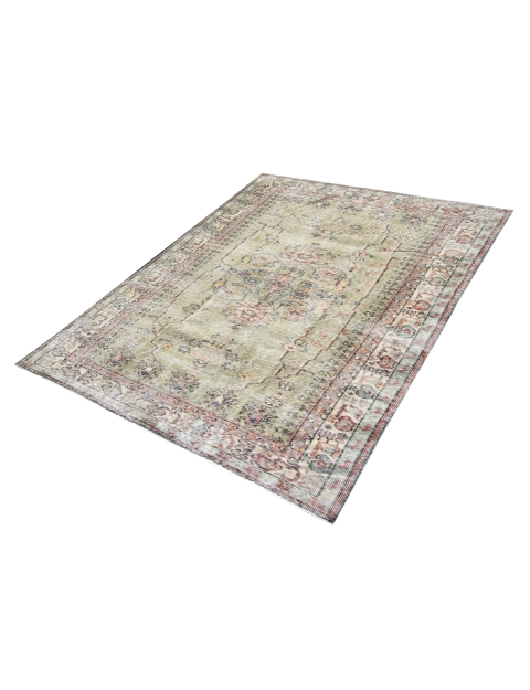 Grün Türkei Vintage Teppich 225 x 115 cm - view 1