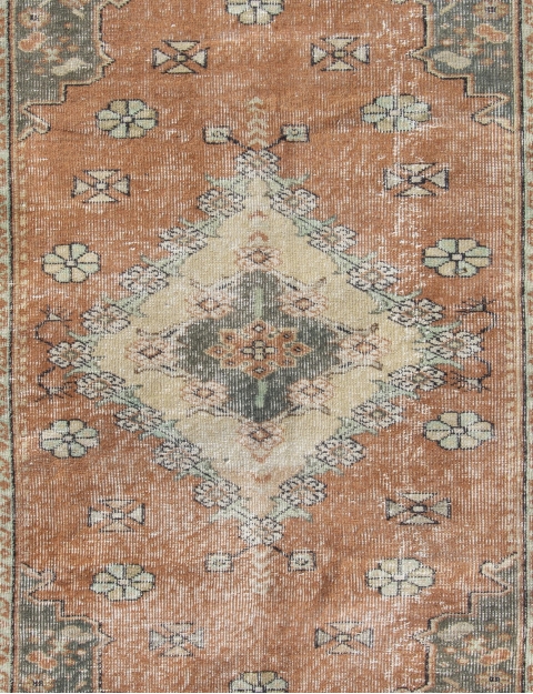 Brun Tyrkia vintage teppe 234 x 142 cm - view 4
