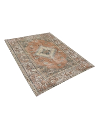 Marrone Turco Tappeto vintage 234 x 142 cm - view 3