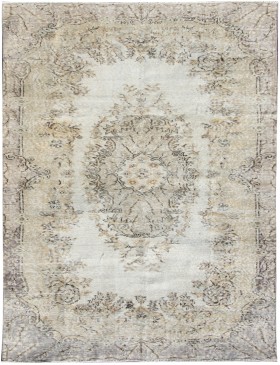 Beige Türkei Vintage Teppich  220 x 123 cm