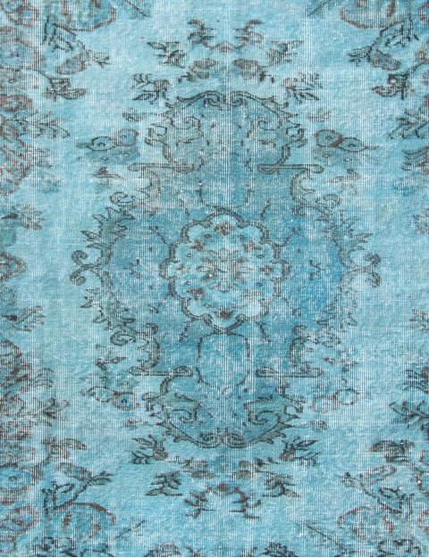 Blu Turco Tappeto vintage 255 x 180 cm - view 4