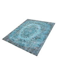 Blu Turco Tappeto vintage 255 x 180 cm - view 1