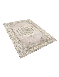 Beige Turquía Alfombra vintage 210 x 113 cm - view 3