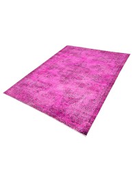 Rosa Turquía Alfombra vintage 210 x 117 cm - view 2