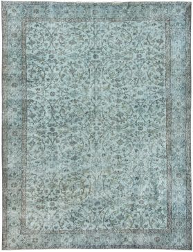 Vintagetæppe 273 x 172 blå