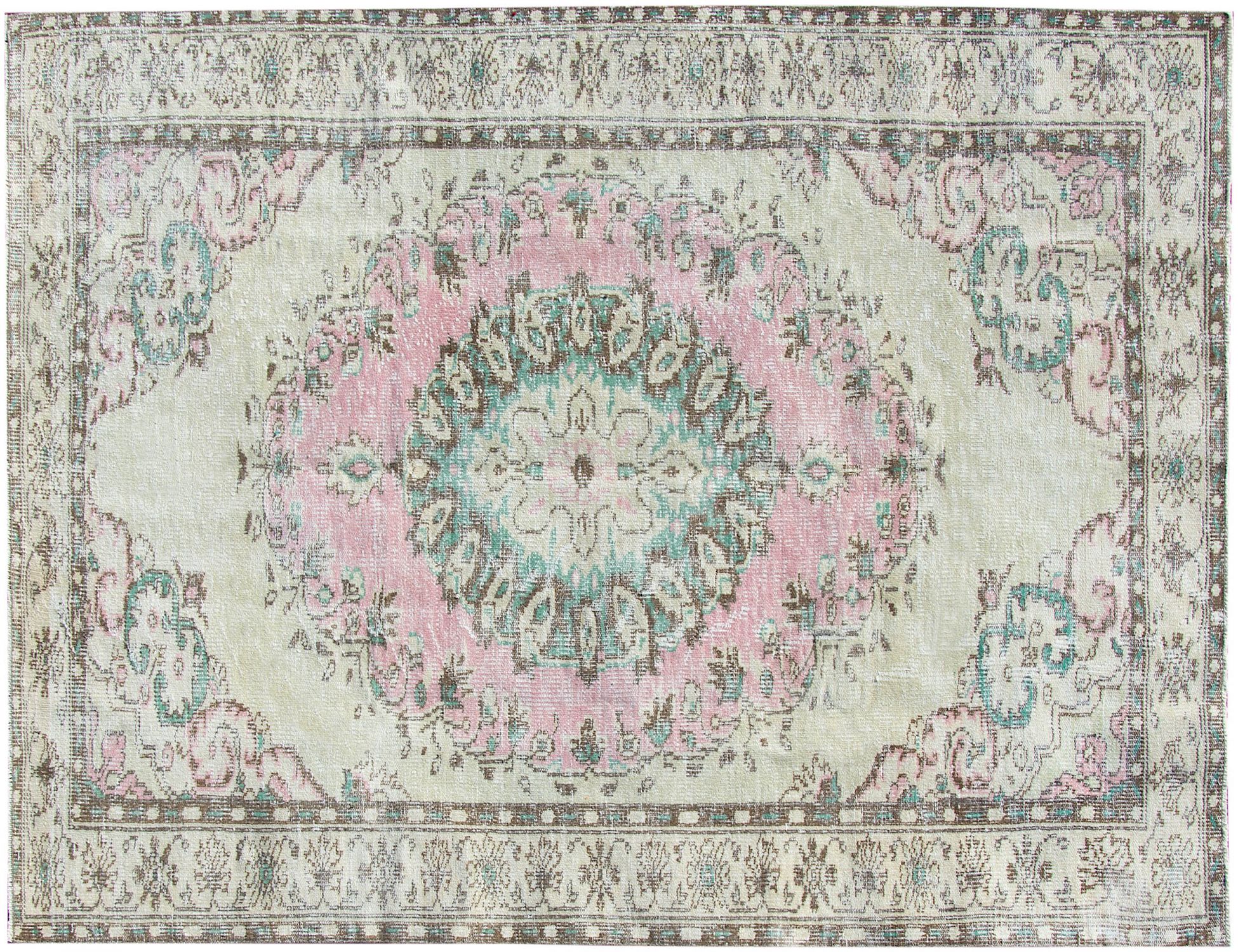 vintage matot  beige <br/>254 x 170 cm