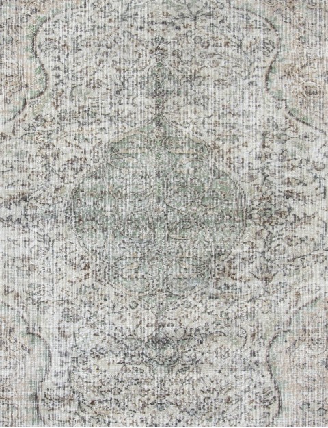Grå Tyrkia vintage teppe 260 x 159 cm - view 4