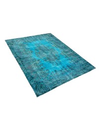 Turquesa Turquía Alfombra vintage 279 x 172 cm - view 3