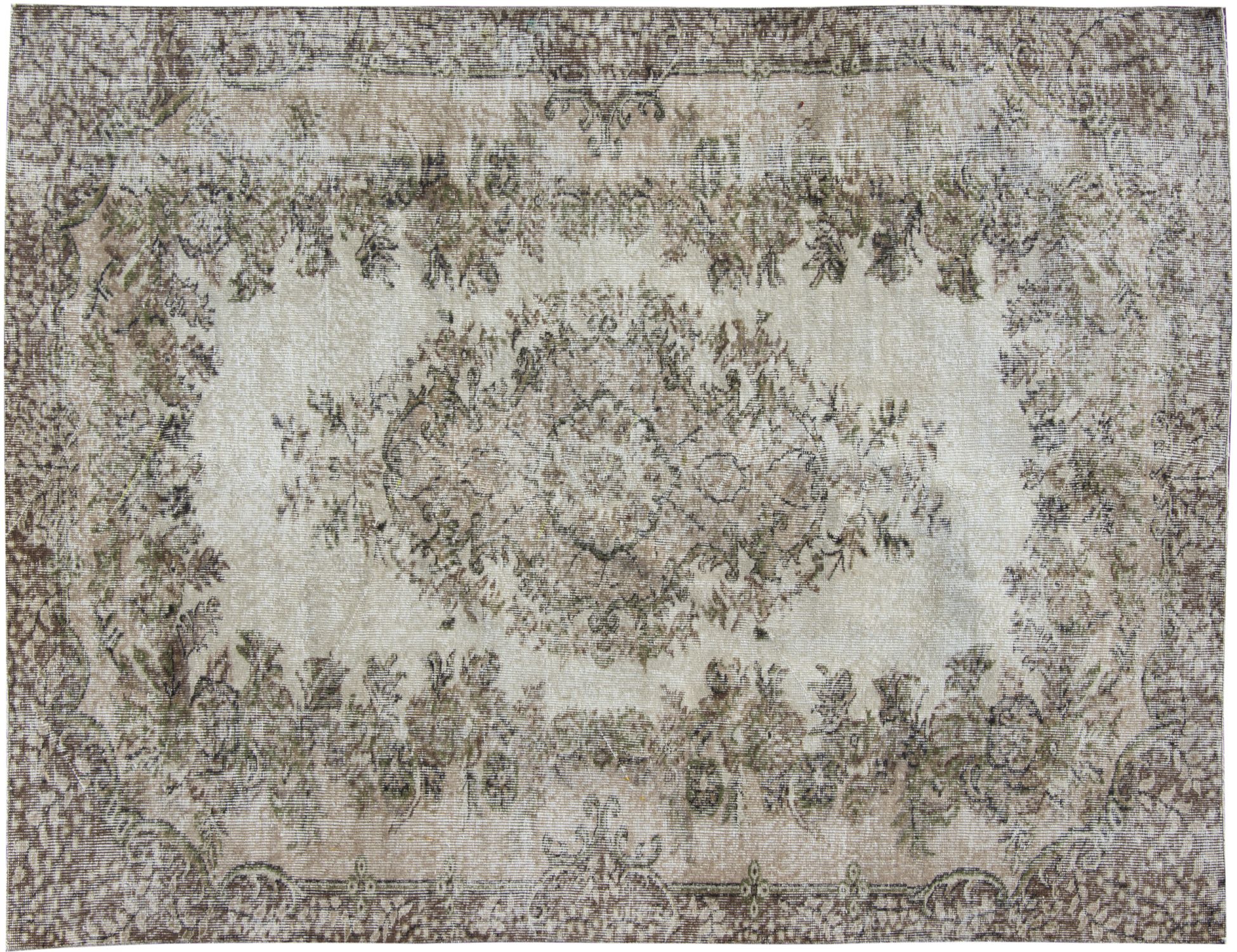  vintage teppe  beige <br/>241 x 160 cm