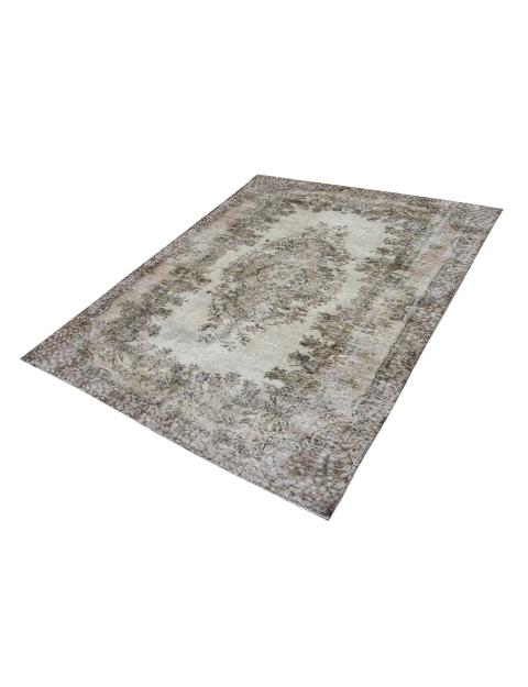 Beige Turc Tapis vintage 241 x 160 cm - view 1