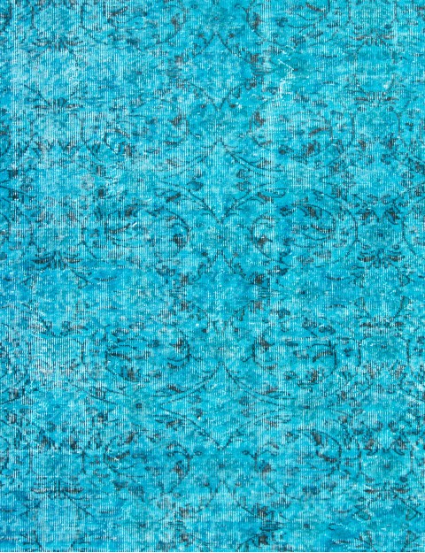 Turkis Tyrkia vintage teppe 280 x 183 cm - view 4