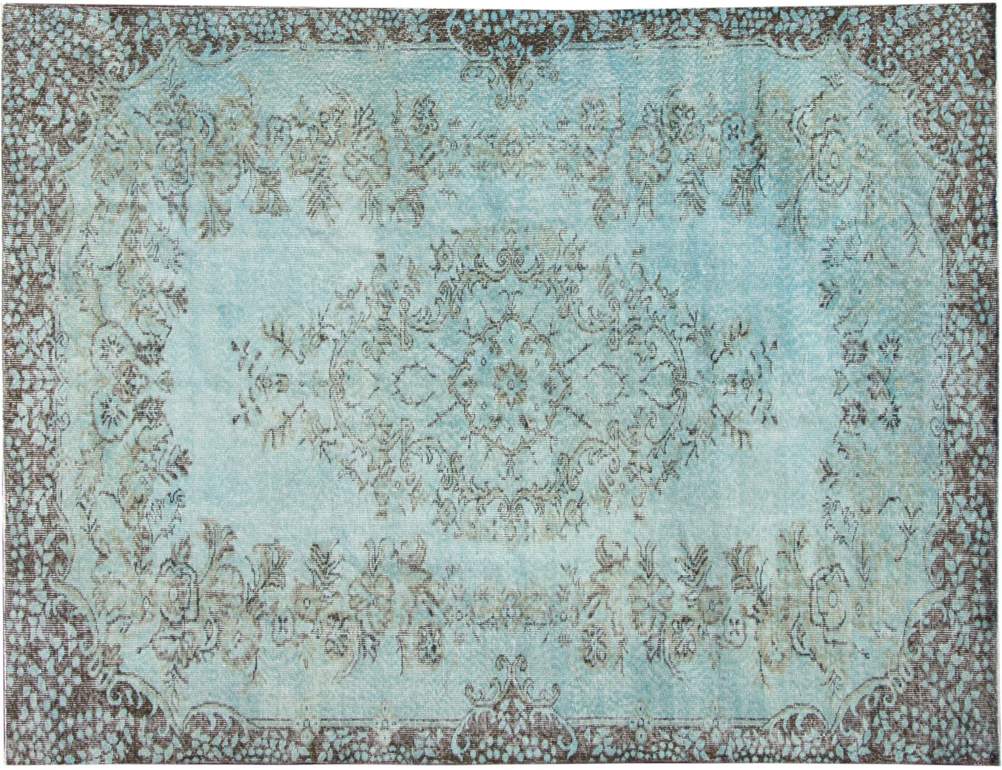 vintage matta  blå <br/>290 x 167 cm