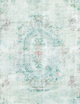 Green Turkey Vintage Carpet 292 x 192 cm - view 4