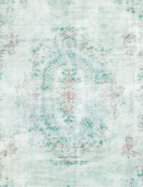 Grün Türkei Vintage Teppich 292 x 192 cm - view 4