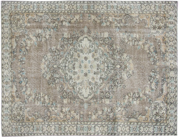 Beige Turkey Vintage Carpet 270 x 163 cm