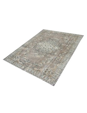 Beige Turc Tapis vintage  270 x 163 cm