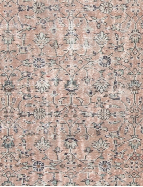 Beige Turc Tapis vintage 205 x 113 cm - view 4