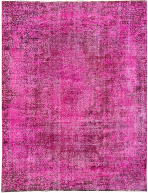 Rosa Türkei Vintage Teppich 264 x 165 cm