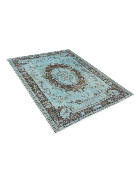 Blau Türkei Vintage Teppich  273 x 165 cm