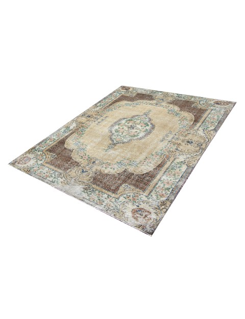 Beige  Turkey Vintage Carpet  235 x 158 cm